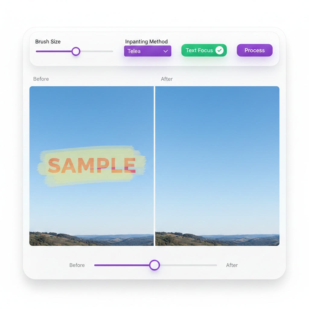 Watermark Remover Interface